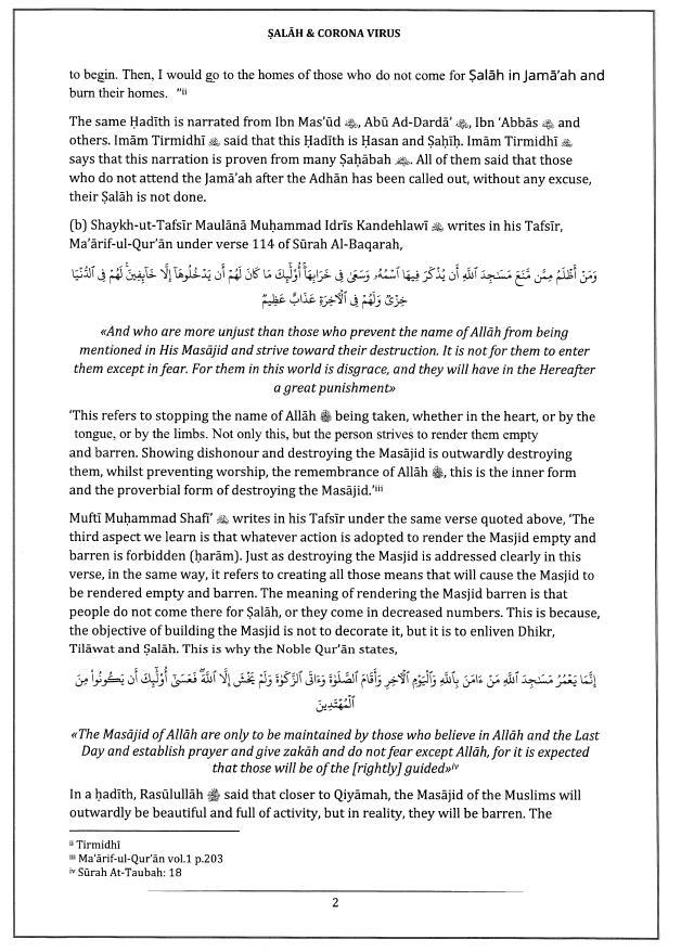 GRAND MUFTI OF BANGLADESH FATWA, page 3