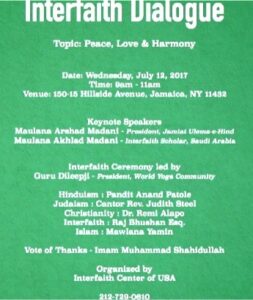 Image from “THE SHAITAANI KUFR INTERFAITH DIALOGUE AND THE MADANI PUNDITS AND SWAMIS”